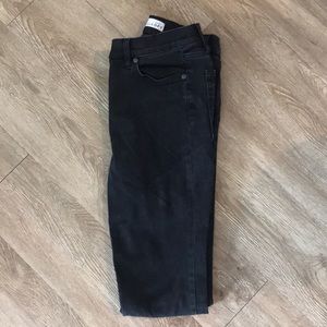 Black high waisted skinny jeans